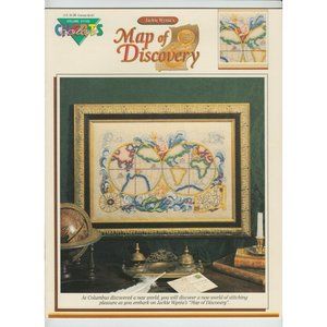 Color Charts Map of Discovery Cross Stitch Pattern Booklet Jackie Wynia 11102